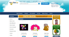 Desktop Screenshot of granbazar.com.br