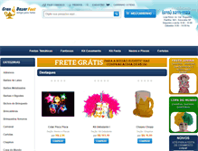 Tablet Screenshot of granbazar.com.br